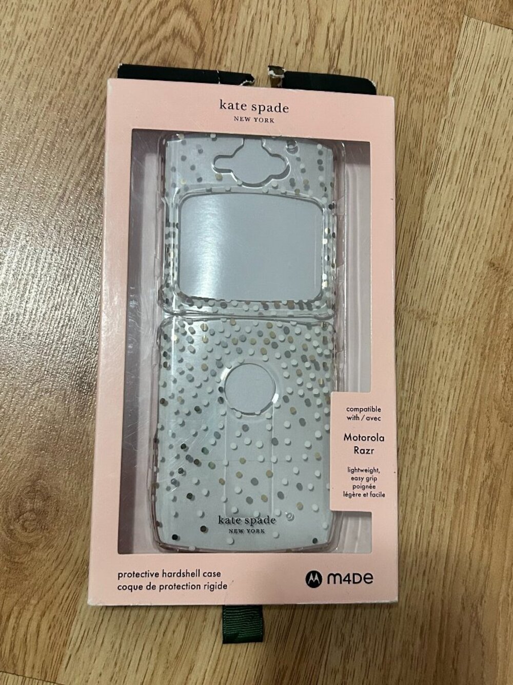 Kate Spade New York Protective Hardshell Case for Motorola Razr - Disco Dots